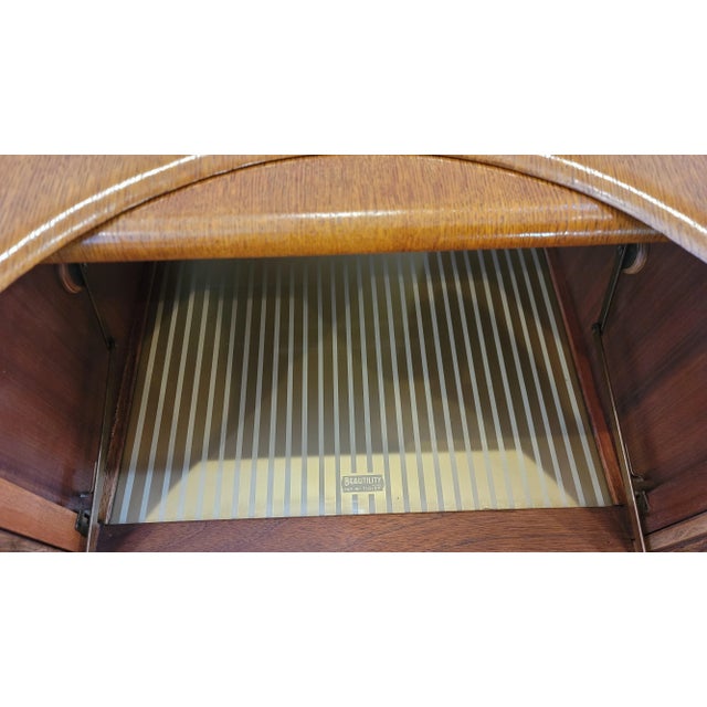 Antique Art Deco Cocktail Cabinet Bar Beautility Company Europe Dry Bar For Sale - Image 9 of 13