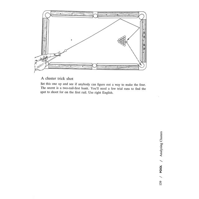 White "Byrne's Standard Book of Pool and Billiards" 1978 Byrne, Robert For Sale - Image 8 of 10