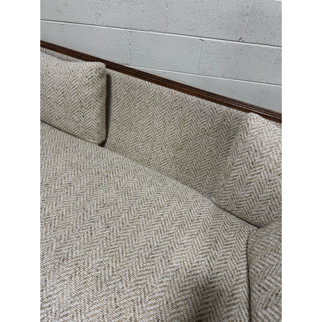 Off-white Super Fly Mid Century Rowe Sofa For Sale - Image 8 of 9