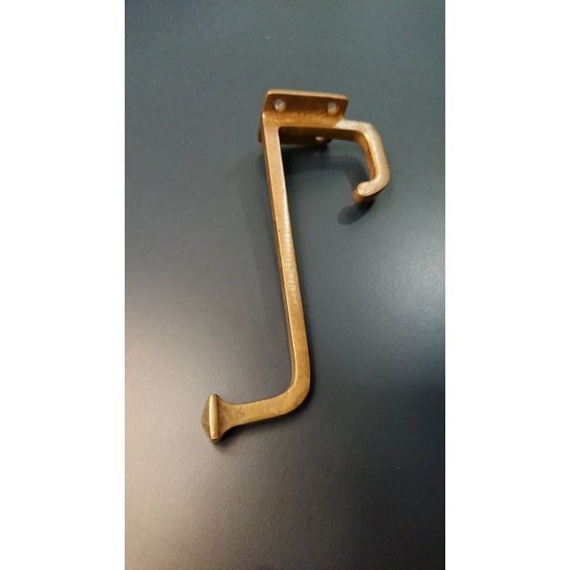 1920s Vintage Brass Coat Hangers by Joze Plecnik, 1920s For Sale - Image 5 of 5