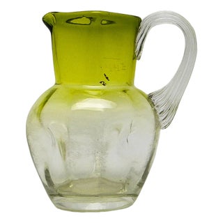 Art Nouveau Milk Jug by Cramberry Glass, United Kingdom, 1900s For Sale