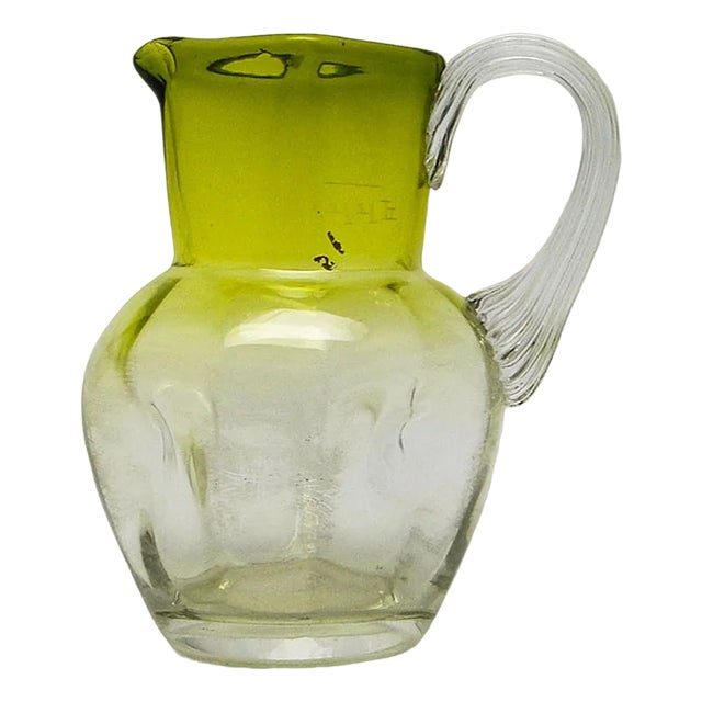 Art Nouveau Milk Jug by Cramberry Glass, United Kingdom, 1900s For Sale