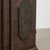 Original Hand-Painted Pine Folk Art Two-Door Armoire Dated 1793 For Sale - Image 9 of 10