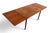 Wood Danish Modern Draw Leaf Teak Dining Table For Sale - Image 7 of 10