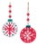Wood Beaded Snowflake Ornament (Set of 12) For Sale