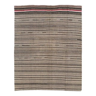 Galerie Shabab Collection Mid-20th Century Handmade Turkish Flatweave Kilim Room Size Carpet For Sale