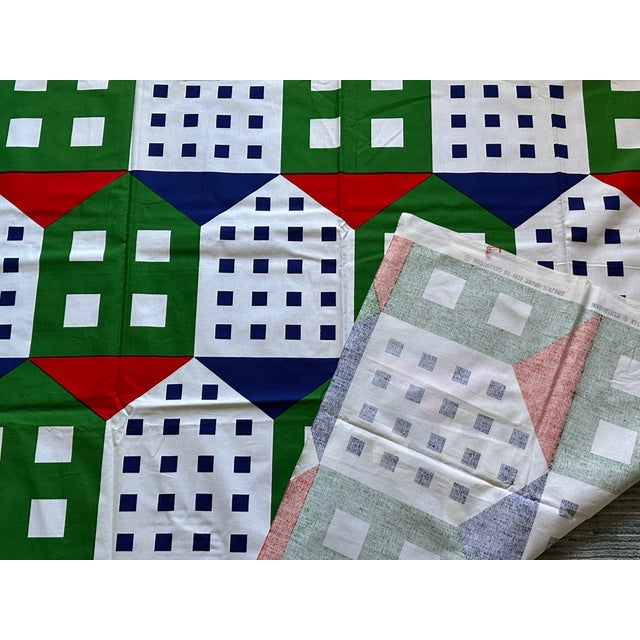 Vintage Marimekko Fabric Textile Panel For Sale - Image 10 of 12