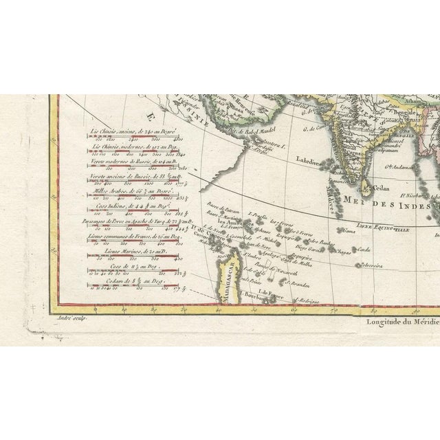 Map of Asia by Rigobert Bonne, 1787 For Sale - Image 6 of 10