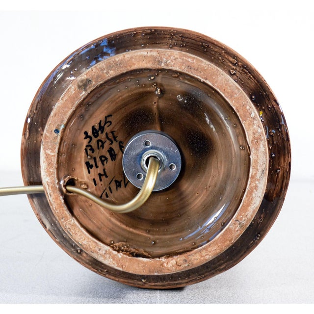 Sahara Lampshade Table by Aldo Londi for Bitossi For Sale - Image 9 of 10