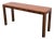 Mid Century Wall Console Walnut Table by Lane For Sale