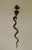 Egyptian Revival Style Engraved Brass Cobra Sconces, Set of 2 For Sale - Image 17 of 18