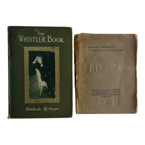 1905 Whistler Catalog and Biography Book Set of 2
