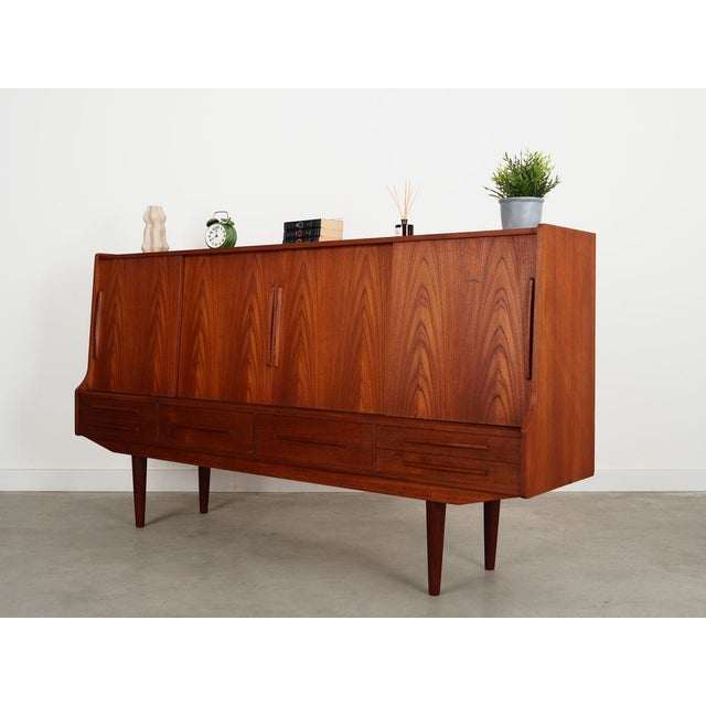 Danish Teak Highboard, 1960s For Sale - Image 4 of 18