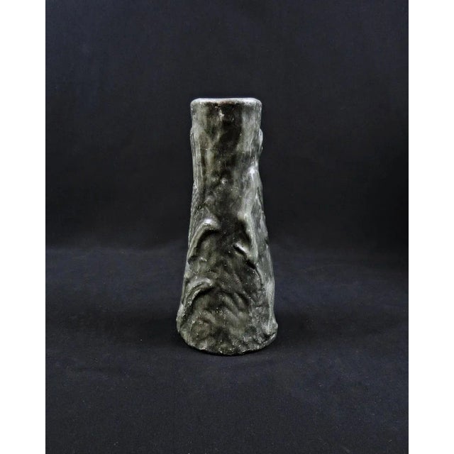 Art Deco Terracotta Vase in the style of Walter Gerhard, 1960s For Sale - Image 4 of 8