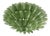 Venetian Green Leaves Graniglia Murano Glass Flush Mount by Simoeng for Simoeng For Sale