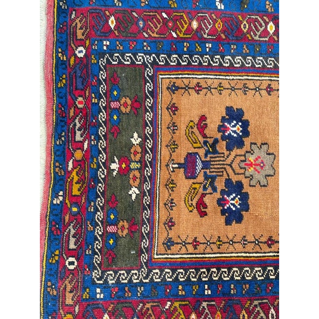 Vintage Turkish Konya Rug, 1950s For Sale - Image 3 of 15