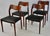 Mid 20th Century Mid 20th Century Niels Otto Moller Teak Chairs Model 71- Set of 4 For Sale - Image 5 of 12