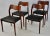Mid 20th Century Mid 20th Century Niels Otto Moller Teak Chairs Model 71- Sold Individually For Sale - Image 5 of 12