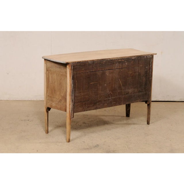 Italian Bow-Front Carved-Wood Chest, 19th Century For Sale In Atlanta - Image 6 of 11