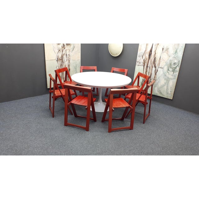 Mid-Century Modern Large Space Age Tulip Dining Table, 1960s For Sale - Image 3 of 8