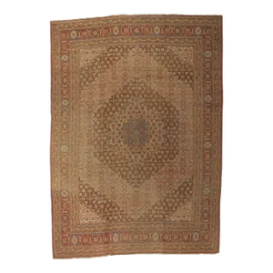 Antique Persian Tabriz Rug - 09'05 X 13'01