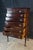 Mid Century Kaplan Furniture Mahogany Queen Anne Highboy Chest on Chest Dresser For Sale - Image 10 of 18