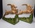 **Hubley Cast Iron Leaping Gazelle Bookends** These hand-painted, original bookends are hard to find and feature Art Deco...
