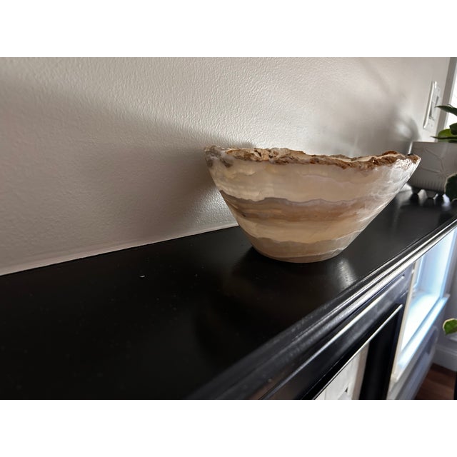 Tribal Onyx Bowl For Sale - Image 3 of 4