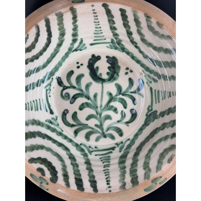 Large Fajalauza Ceramic Bowl, Lebrillo, Spain For Sale - Image 4 of 8