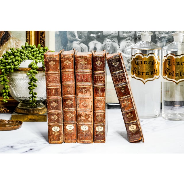 Immerse yourself in a timeless journey of faith with this rare 1739 complete 5 volume set of "The Christian Life" by John...