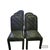 Black 1980s Set of 6 Post Modern Dining Chairs For Sale - Image 8 of 8