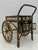 Mid-Century Riviera Bamboo and Wicker Bar Cart, 1950s For Sale - Image 6 of 17