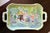 Green Deruta Raoul Dufy Painted Tray For Sale - Image 8 of 9
