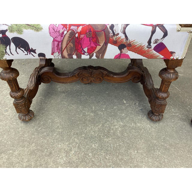 Stunning Pair Manuel Canovas Upholstered French Chairs For Sale - Image 15 of 15