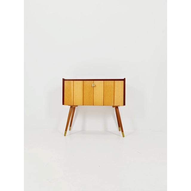 Small Mid-Century Modern German Sideboard, 1950s For Sale - Image 11 of 11