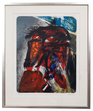 Asger Jorn, Untitled, Lithograph, 1967