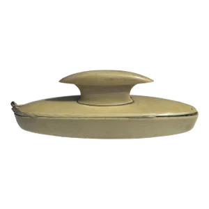 1920’s Art Deco Ivory Py-Ra-Lin Nail Buffer Vanity Accessory