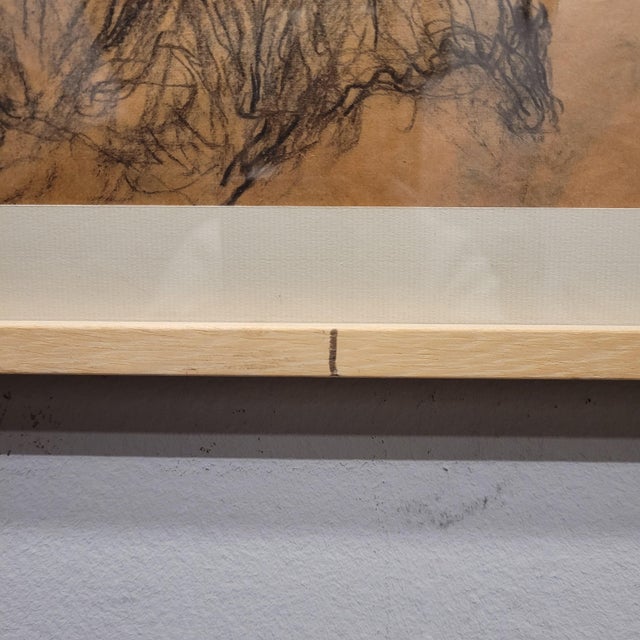 After Agustín Carrera, Sketch for the Opera Curtain Lohegrin, Early 20th Century, Pencil on Paper, Framed For Sale - Image 14 of 17