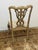 Maitland Smith Trellis Print Chippendale Style Arm Chair For Sale - Image 9 of 12