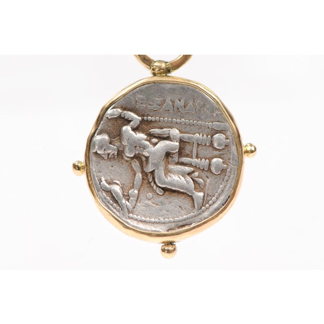 Heracles Silver Tetradrachm w 18K trim For Sale - Image 10 of 12