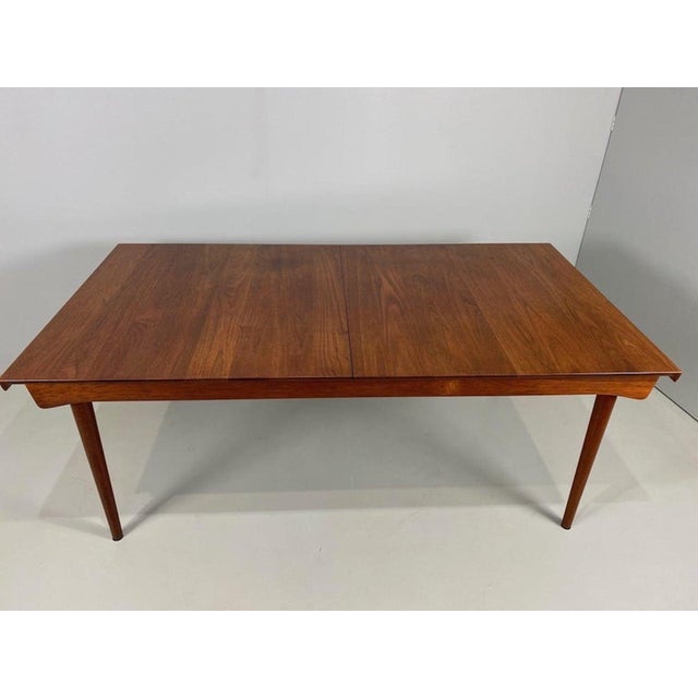 Brown Extendable Table by Finn Juhl for France & Søn, 1950 For Sale - Image 8 of 17