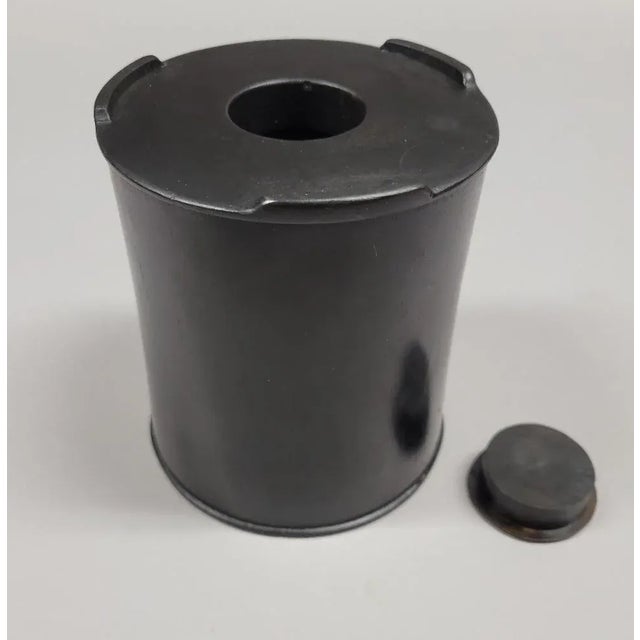 19th C Chinese Zitan Wood Blackwood Brush Pot, Qing Dy For Sale In Raleigh - Image 6 of 9