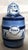 Delft Vintage Porcelain Tobacco Box With Uncommon Figural Lid For Sale In Miami - Image 6 of 11