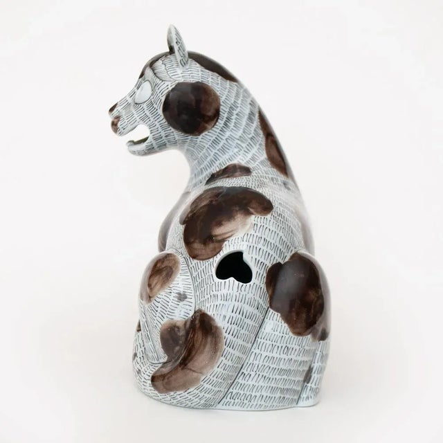 Ceramic Nelson Rockefeller Collection Vintage Reproduction of 17th Century Statuette by Mottahedeh For Sale - Image 7 of 13