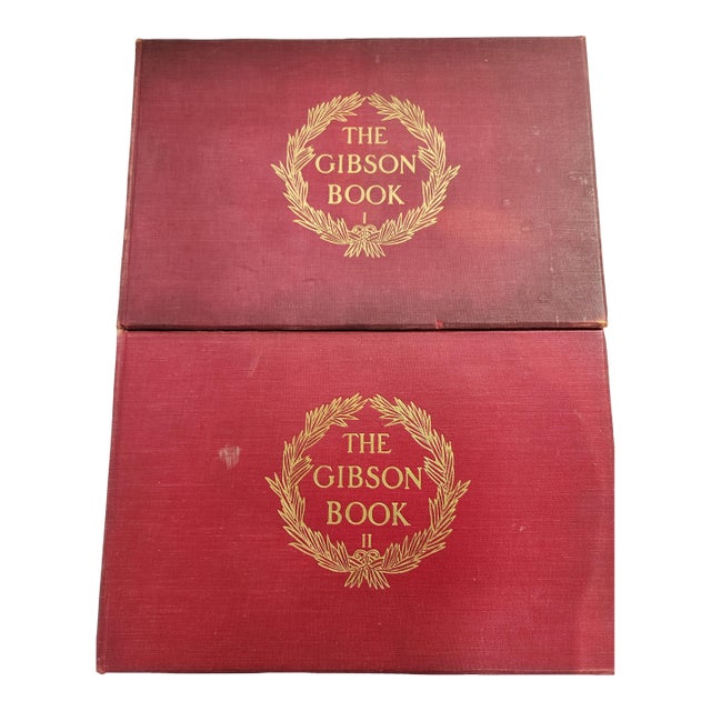 Antique Set of "The Gibson Books", Volume 1&2 For Sale