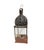 1980s Vintage Moroccan Glass and Metal Lamp 22" H For Sale - Image 5 of 6