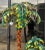 1970s Continental Hans Kogl Life Size Tole Polychrome Palm Tree Floor Lamp For Sale In Atlanta - Image 6 of 9