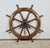 Teak Boat Wheel Bar For Sale - Image 12 of 12