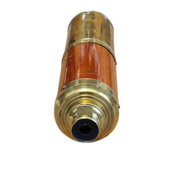 19th Century Dolland of London Brass Draw Telescope For Sale - Image 12 of 12