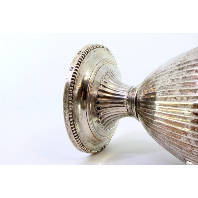 Silver Milk Jug with Knob, in Very Good conditions. Designed before 1890 This piece has an attribution mark, I am sure...